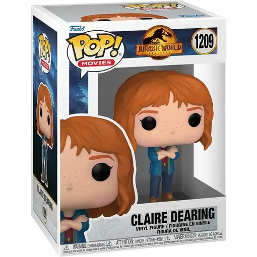 Figura Funko Pop! Películas Jurassic World Dominion Claire Dearing Modelo 1209 |