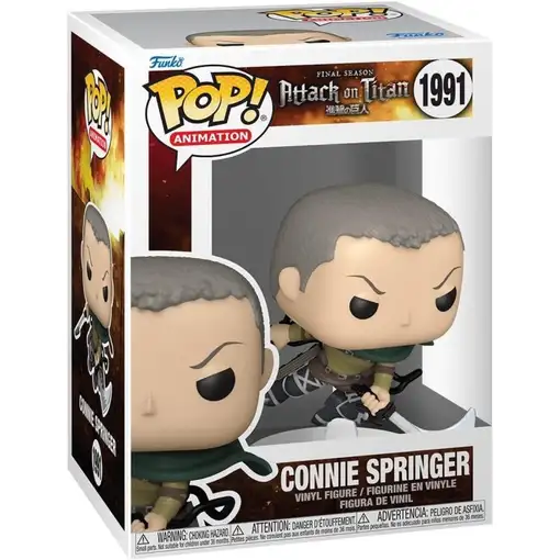 Figura Funko Pop! Animación El Ataque de los Titanes Connie Springer Modelo 1991