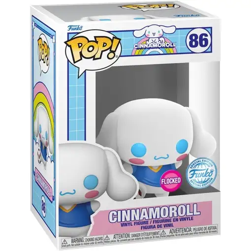 Figura Funko Pop! Cinnamoroll Cinnamoroll Modelo 86 | 82146 Edición Especial Floc
