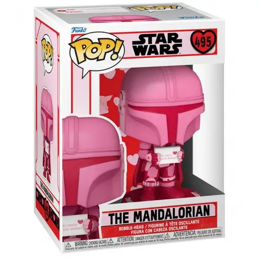 Figura Funko POP! Star Wars Madalorian Modelo 495 | 60126 Edición Especial San Va