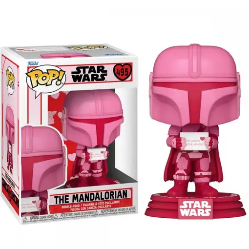 Figura Funko POP! Star Wars Madalorian Modelo 495 | 60126 Edición Especial San Va