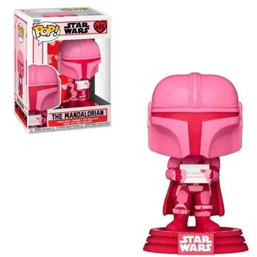 Figura Funko POP! Star Wars Madalorian Modelo 495 | 60126 Edición Especial San Va