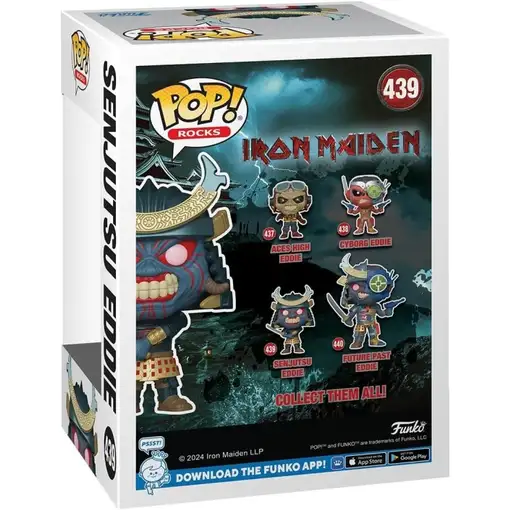Figura Funko Pop! Rocks Iron Maiden Senjutsu Eddie Modelo 439 | 80488