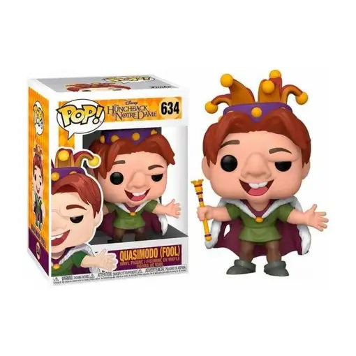 Figura Funko Pop! Disney El Jorobado de Notre Dame Quasimodo Modelo 634 | 41146