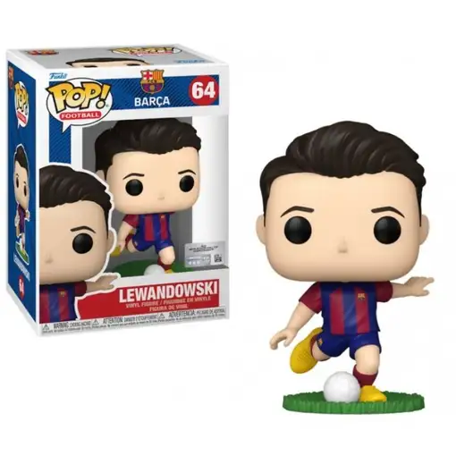 Figura Funko Pop! Football Barça Robert Lewandowski Modelo 64 | 72236