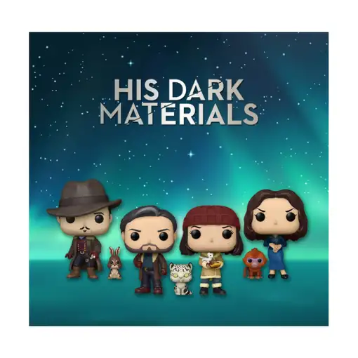 Figura Funko Pop! Series La Materia Oscura Lord Asriel con Stelmaria Modelo 1109