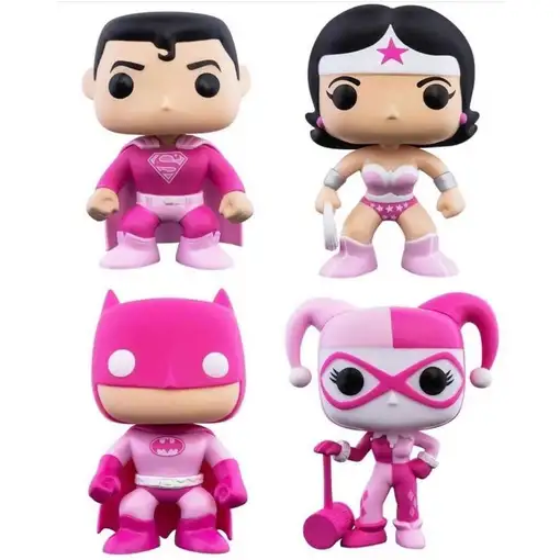 Figura Funko Pop! Héroes Superman Modelo 349 | 49988 Edición apoyo lucha cáncer d