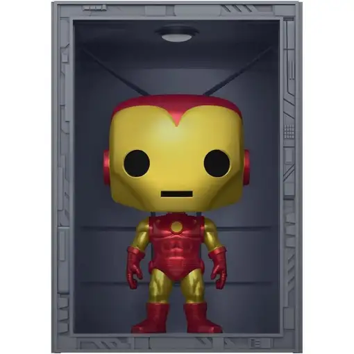 Figura Funko Pop! Deluxe Marvel Salón de Armaduras Iron Man Modelo 4 Modelo 1036 Figura Funko Pop! Deluxe Marvel Salón de Armaduras Iron Man Modelo 4 Modelo 1036