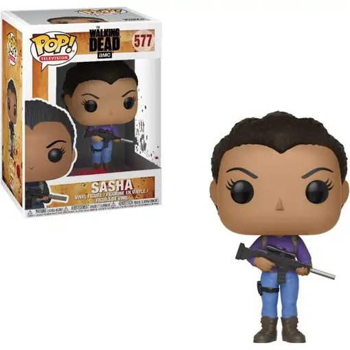 Figura Funko Pop! Series The Walking Dead Sasha Modelo 577 | 25205