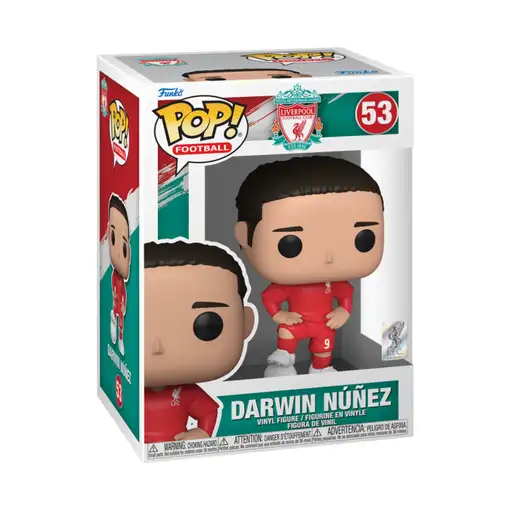 Figura Funko Pop! Fútbol Liverpool Darwin Núñez Modelo 53 | 73932