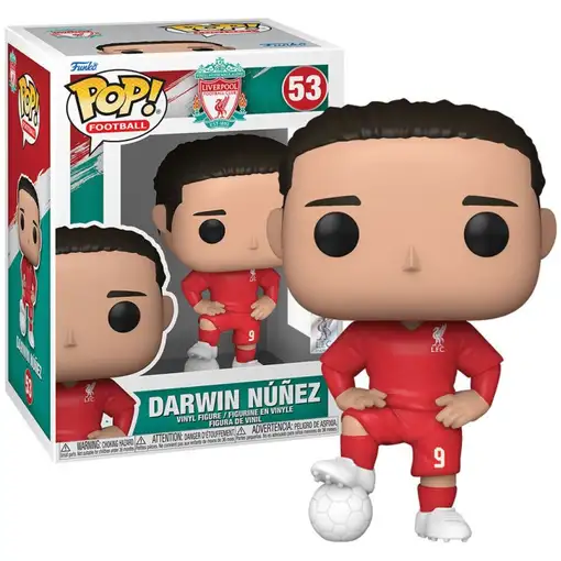 Figura Funko Pop! Fútbol Liverpool Darwin Núñez Modelo 53 | 73932
