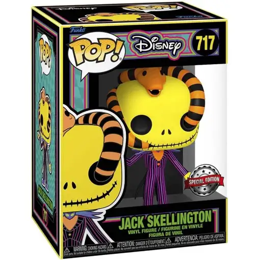 Figura Funko Pop! Disney Pesadilla antes de Navidad Jack Skellington Modelo 717 |
