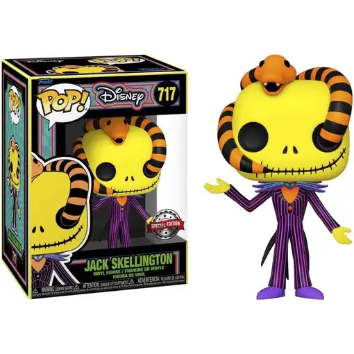 Figura Funko Pop! Disney Pesadilla antes de Navidad Jack Skellington Modelo 717 |