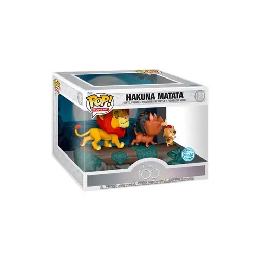 Figura Funko Pop! Moment Disney 100 Aniversario Hakuna Matata Modelo 1313 | 68641