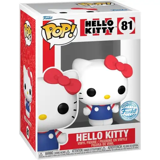 Figura Funko Pop! Hello Kitty y Amigos Hello Kitty Modelo 81 | 75287 Edición Excl