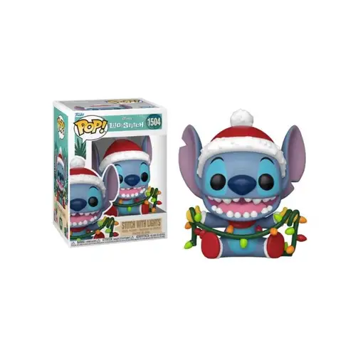 Figura Funko Pop! Disney Lilo y Stitch Stitch con Luces Modelo 1504 | 80038