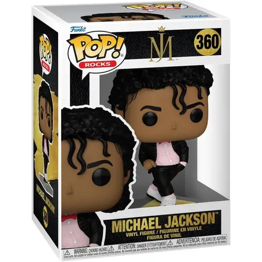 Figura Funko Pop! Rocks Michael Jackson BIlie Jean Modelo 360 | 72590