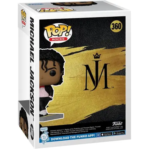 Figura Funko Pop! Rocks Michael Jackson BIlie Jean Modelo 360 | 72590