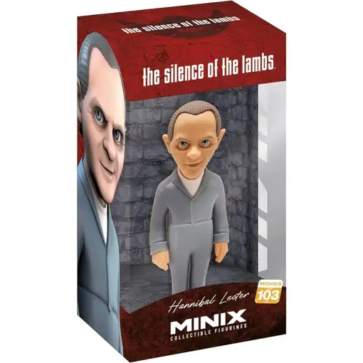 Figura Minix El Silencio de los Corderos Hannibal Lecter Modelo 103