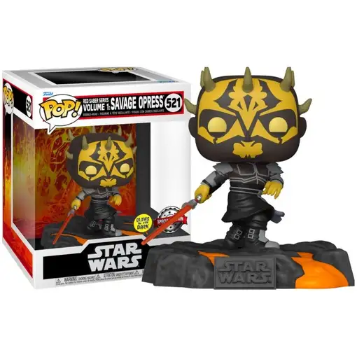 Figura Funko Pop! Star Wars Red Saber Series Volume 1 Savage Opress Modelo 521 |