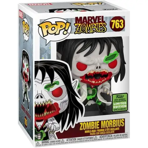 Figura Funko Pop! Marvel Zombies Zombie Morbius Modelo 763 | 50678 Edición Limita