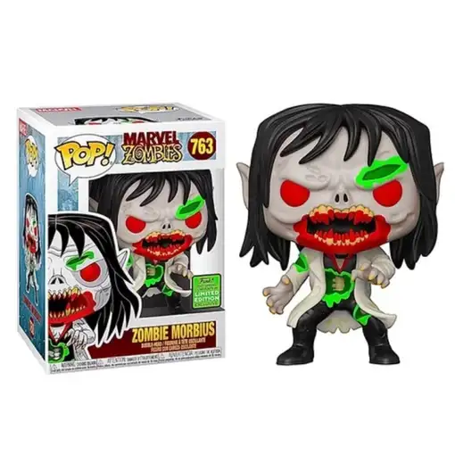 Figura Funko Pop! Marvel Zombies Zombie Morbius Modelo 763 | 50678 Edición Limita