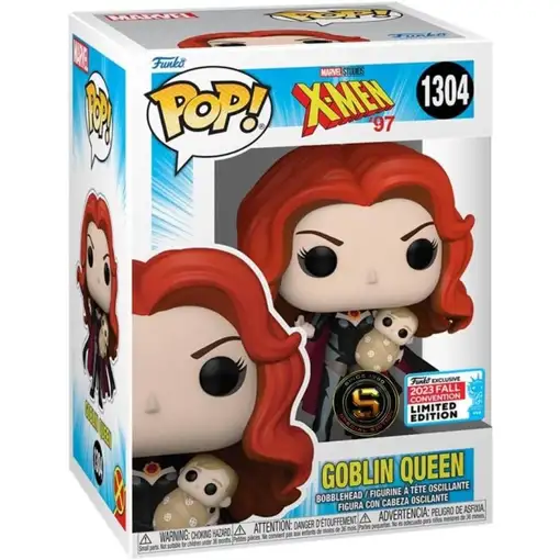 Figura Funko Pop! Marvel X-Men Goblin Queen Modelo 1304 | 74101 Edición Limitada