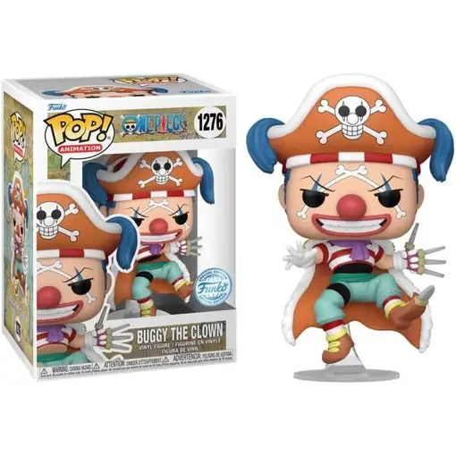 Figura Funko Pop! Animación One Piece Buggy El Payaso Modelo 1276 | 66428 Edición