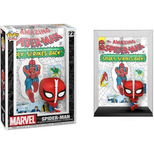 Figura Funko Pop! Comic Covers Marvel Spider-Man Modelo 72 | 87174 Edición Especi