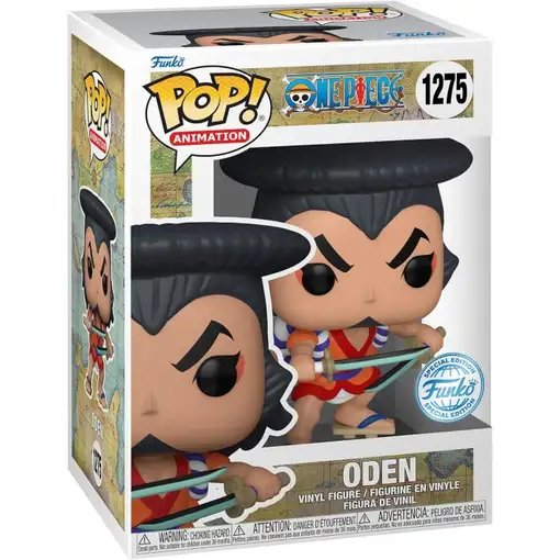 Figura Funko Pop! Animación One Piece Oden Modelo 1275 | 63215 Edición Especial d