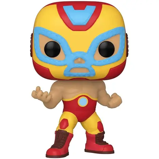 Figura Funko Pop! Marvel Lucha Libre El Héroe Invicto (Iron Man) Modelo 709 | 538