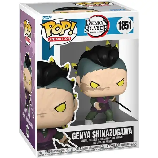 Figura Funko Pop! Demon Slayer Genya Shinazugawa Modelo 1851 | 85328