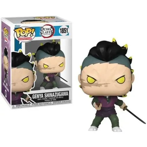 Figura Funko Pop! Demon Slayer Genya Shinazugawa Modelo 1851 | 85328