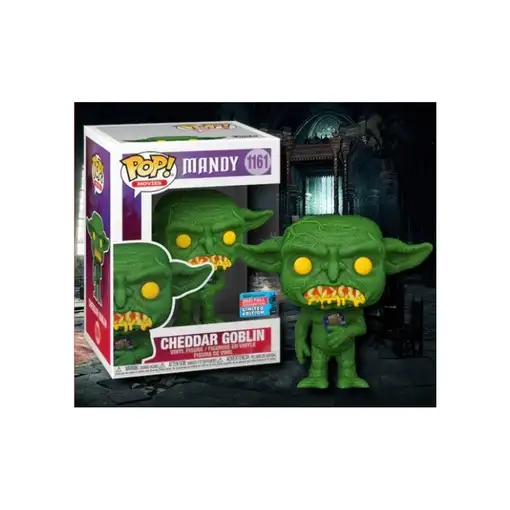 Figura Funko Pop! Películas Mandy Cheddar Goblin Modelo 1161 |57227 Edición Limit