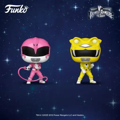 Figura Funko Pop! Televisión Power Rangers Ranger Amarillo Modelo 1781 | 81199
