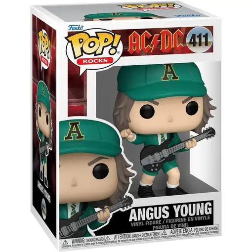 Figura Funko Pop! Rocks AC DC Angus Young Modelo 411 | 79804