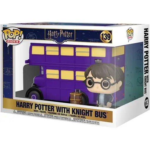 Figura Funko Pop! Rides Super Deluxe Harry Potter y el Autobús Noctámbulo Modelo