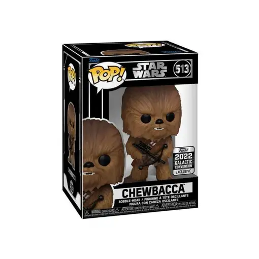 Figura Funko Pop! Star Wars Chewbacca Modelo 513 | 64127 Edición Exclusiva de Fun