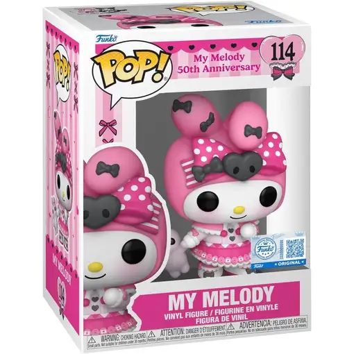 Figura Funko Pop! My Melody 50 Aniversario My Melody Modelo 114 | 88861 Edición E