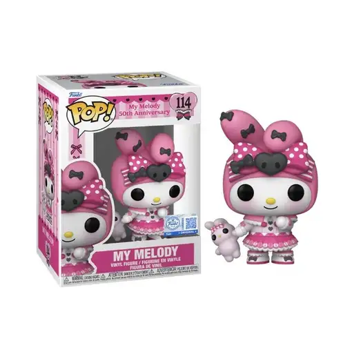 Figura Funko Pop! My Melody 50 Aniversario My Melody Modelo 114 | 88861 Edición E