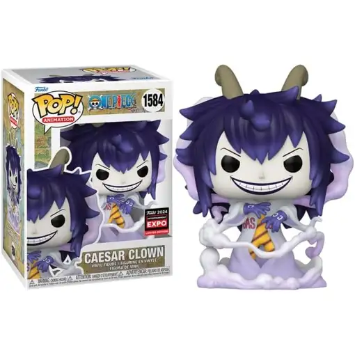 Figura Funko Pop! Animación One Piece Caesar Clown Modelo 1584 | 76839 Edición Li