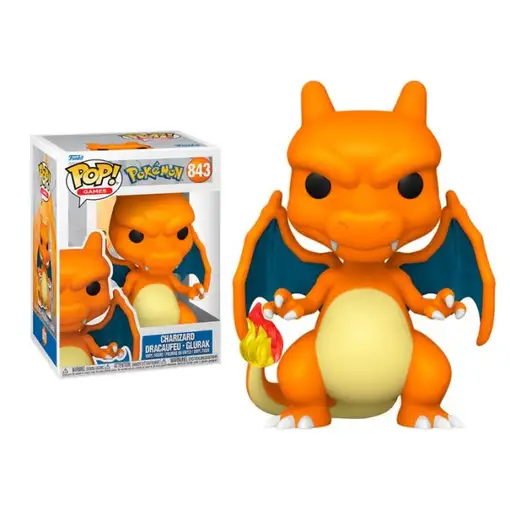 Figura Funko Pop! Juegos Pokémon Charizard Modelo 843 | 74219