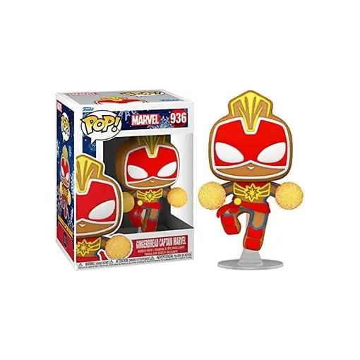 Figura Funko Pop! Marvel Capitán Marvel como Galleta de Jengibre Modelo 936 | 506