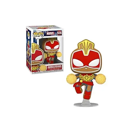 Figura Funko Pop! Marvel Capitán Marvel como Galleta de Jengibre Modelo 936 | 506