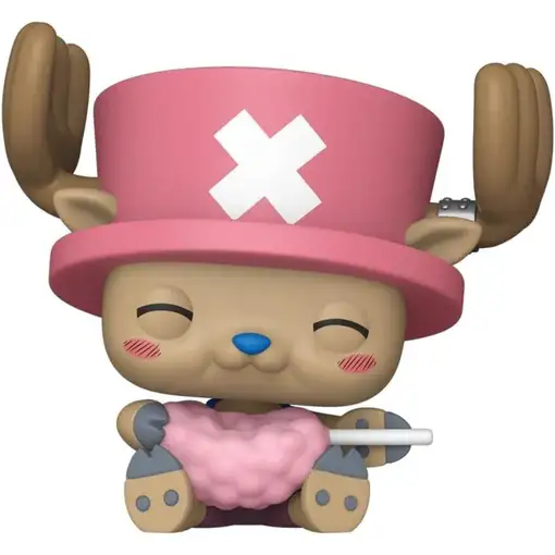 Figura Funko Pop! Animación One Piece Tony Chopper con Algodón de Azúcar Modelo 1
