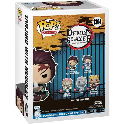 Figura Funko Pop! Demon Slayer Tanjiro con Noodles Modelo 1304 | 57346