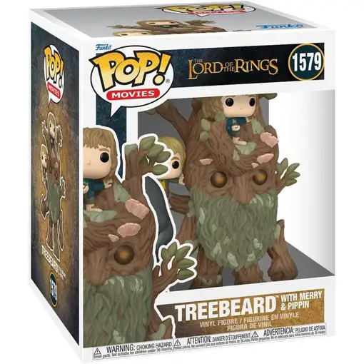Figura Funko Pop! Películas El Señor de los Anillos TreeBeard con Marry y Pippin