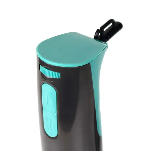 JATA JEBT1790 licuadora Batidora de inmersión 800 W Negro, Azul, Acero inoxidable