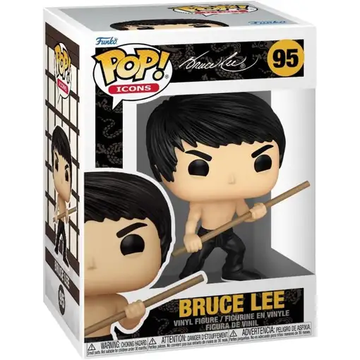 Figura Funko Pop! Iconos Bruce Lee Modelo 95 | 86522