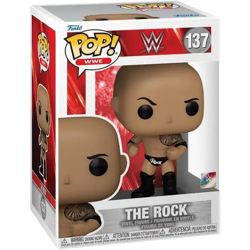 Figura Funko Pop! WWE The Rock Modelo 137 | 72281